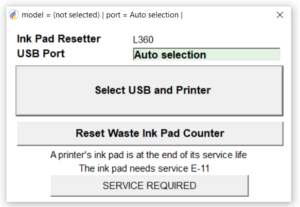 L360 inkpad resetter